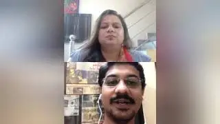 Live session with Artist Mrinal Dutt