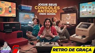 Retro Online de Gra&ccedil;a sem Baixa - Susto 17 no pix - Apoie um sonho @ComunidadeRetroArchBrasil
