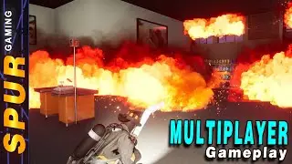 Trying Out Our FIRST Multiplayer Firefighting - Into the Flames