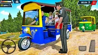Off-Road Tuk-Tuk Driving 2019 - Auto Rickshaw Driver Simulator - Android Gameplay FHD
