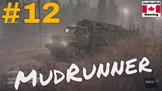 Let's Play MudRunner Episode 12 | How NOT to Load Trucks with the K-700 | Seashore | Hardcore Mode