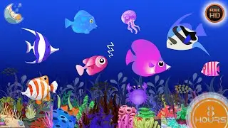 Bedtime Lullabies and Calming Undersea Animation: Music for Babys