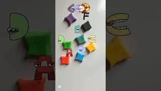 Reverse Alphabet lore Experiment 🔥#colormixing #shorts #satisfying #alphabetlore