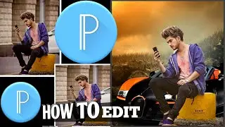 pixelLab tutorial 2020 // how to photo edit pixelLab & Lightroom use// GT EDITZ ( GANESH TARWATKAR )