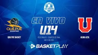 🔴EN VIVO | QUILPUE BASKET vs ALMA AZUL | 4TOS FINALES - Cuartos de final |COPA JOSE ORDENES U14 2026