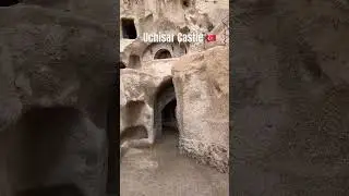 Uchisar Castle is a must-visit for anyone looking to experience Cappadocia,Turkey . #cappadocia