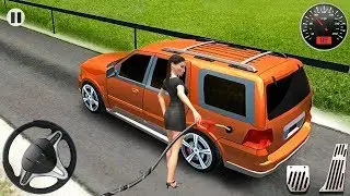 Offroad Prado Car Driving Simulator - Orange Jeep Drive - Android Gameplay