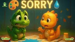 ✨🐊 Croco Learns Magic Words | Please, Sorry & Thank You | Kids Poem | CrocoBoo