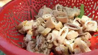 OMG Cook beef intestines