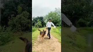 Kd ko nahlane aaya hu talab me 🐕#mangalbhaipatel #kd #vlog #dog