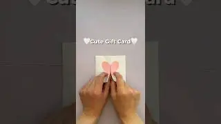 🤍Cute Gift Card🤍 #giftcard #giftcraft #cutegiftideas