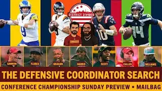 Commanders DC Search Update: Raheem Morris Top Candidate? | NFL Conference Championship Predictions