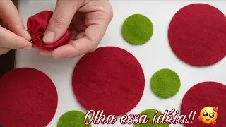 VOCÊ Vai querer fazer! Idéia apaixonante🥰 Diy fácil e econômico! #diy #artesanato #craft #viral 
