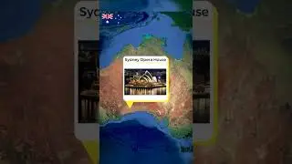 Most famous landmark from each country Part-1 | #shorts
