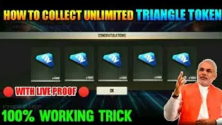 HOW TO GET UNLIMITED TRIANGLE TOKEN II UNLIMITED FFCS TOKAN II FREE FIRE UNLIMITED TRIANGLE TOKEN