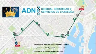 CABALGATA REYES MAGOS BARCELONA 2026 DISPOSITIVO DE SEGURIDAD INTTEGRAL