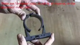 Praher pipe clips