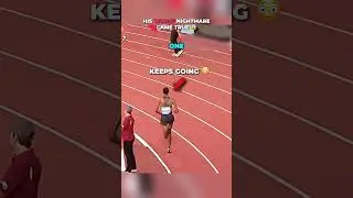 He Had To Be Mad 😬 | #reaction #trackandfield #athletics