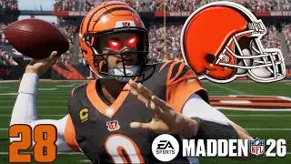 Джо Берроу &mdash; демон | Madden 26 | Франшиза &laquo;Кливленд Браунс&raquo; | Эпизод 28