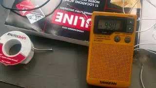 Sangean DT400w HACK for custom spirit box