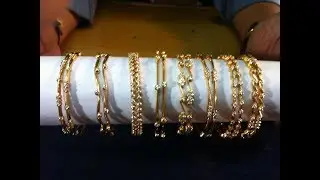 Designer Gold Diamond Jewellery Bangles|| trendy look Designer Gold Diamond Jewellery Bangles