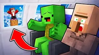 JJ Trolled Mikey inside an Airplane in Minecraft (Maizen)
