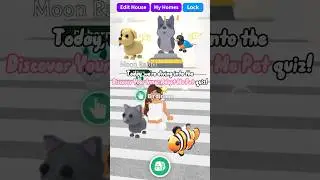 DISCOVER Your Inner Adopt Me PET QUIZ || Simple Questions #adoptme