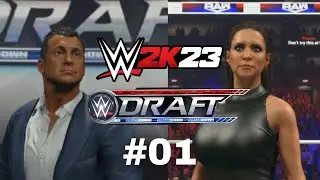 THE DRAFT! WWE2K23 Universe Mode | Episode #01