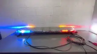 GovDeals: Ultra Clean Whelen Justice WeCan LED Lightbar Red/