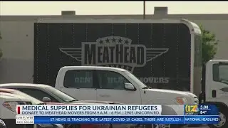 Local company asking for medical supplies for Ukrainian refugees
