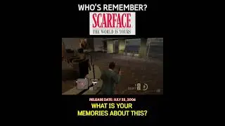DID YOU PLAY? Scarface the World Is Yours #ps2 #aethersx2 #shorts #ps2games #scarface #playstation