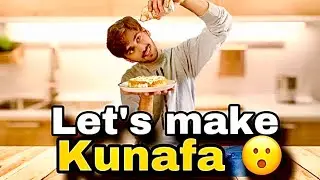 Making Authentic Emirati 🇦🇪 Kunafa | Delicious 🤤Middle Eastern Dessert Recipe