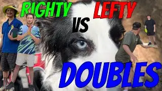 Righties VS Lefties Disc Golf Doubles MATCH | WE PLAYED PERFECT?!?!?!