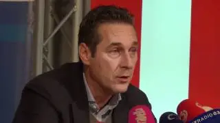 HC STRACHE & Martin GRAF lieben WKR Ball Teil 1 uncut Pressekonferenz 27.01.2012