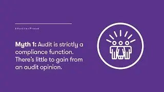 AuditorProud Myth #1 - Audit is strictly a compliance function.
