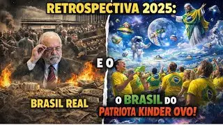 RETROSPECTIVA 2025! O BRASIL REAL E O BRASIL DO PATRIOTA KINDER OVO.