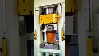 Servo screw press, stroke position, impact energy closed-loop control #servoscrewpress #haloong
