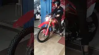 Bro Indra Beli Motor CRF Langsung Bawa Pulang Sendiri Honda CRF150L Merah  terbaru
