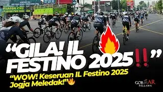 🔥 &ldquo;GILA! Maybank Cycling Series IL FESTINO 2025 Yogyakarta SEHEBOH INI?! 😱🚴🔥&rdquo;