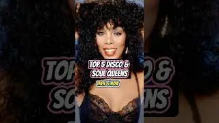 Top 5 Disco & Soul Icons Then and Now #thenandnow #disco