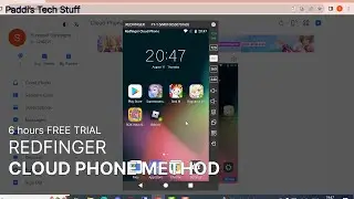 Free Trial Cloud Phone from Redfinger - 6 Hours Trial Cloud Phone VPS