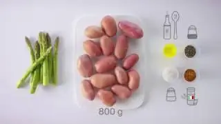 Tupperware - Recipe video - Steak, Grilled Potatoes and Asparagus with MicroPro Grill