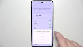 Как изменить язык на OPPO Reno 13