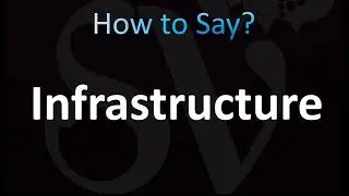 How to Pronounce Infrastructure (CORRECTLY!)