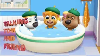 my Talking Tom Friends  android game play#taking tom and friends #casual3.0 gaming