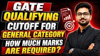 GATE Qualifying Cutoff for General Category | How Much Marks Are Required?  Mathstats @8810409392