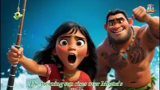 Fishing Adventures   ENG SUB Series1 Chapter2 Moana's Real Life   Bed Time Story For All Kids