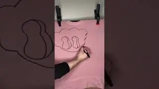How to remove sharpie from any piece of clothing! #art #drawing #cartoons #clothing