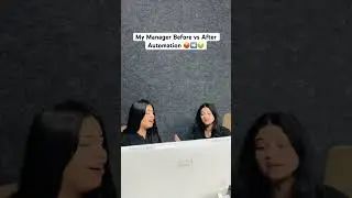 My Manager Before vs After Automation 😡➡️😂 | Pabbly Connect Magic #trending #shorts