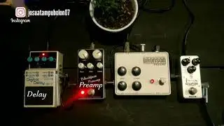 Perbedaan menggunakan efek delay gitar sebelum preamp dan sesudah preamp